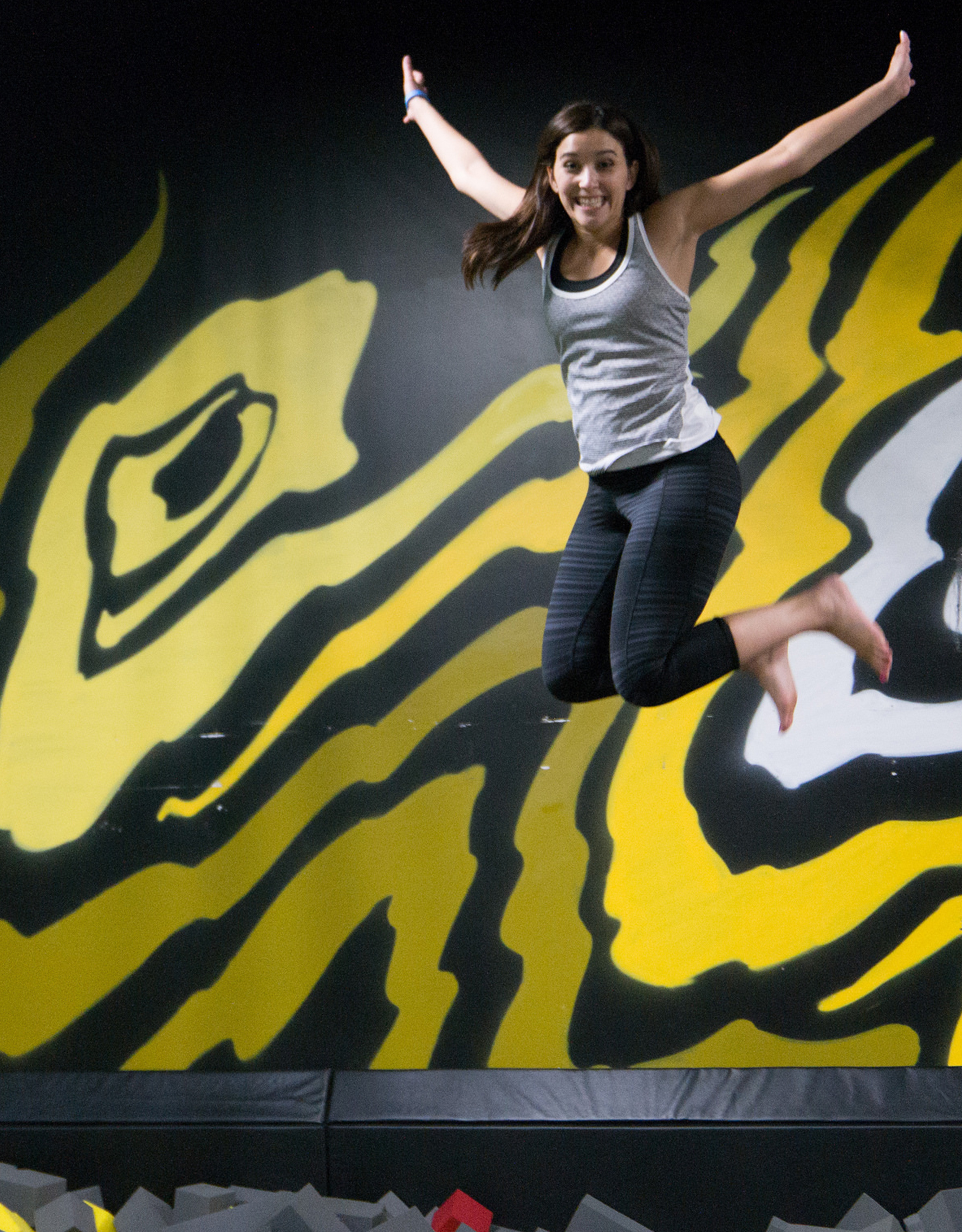 Foam Pit in Trampoline Park